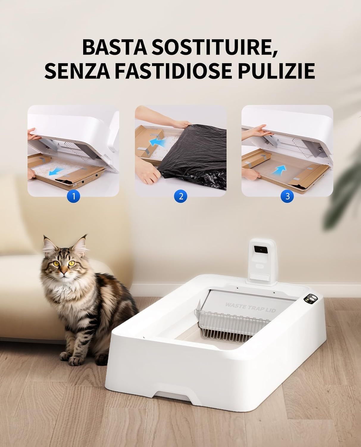 CRYSTAL LITTER Set 4 pz Lettiera non agglomerante — immagine 4