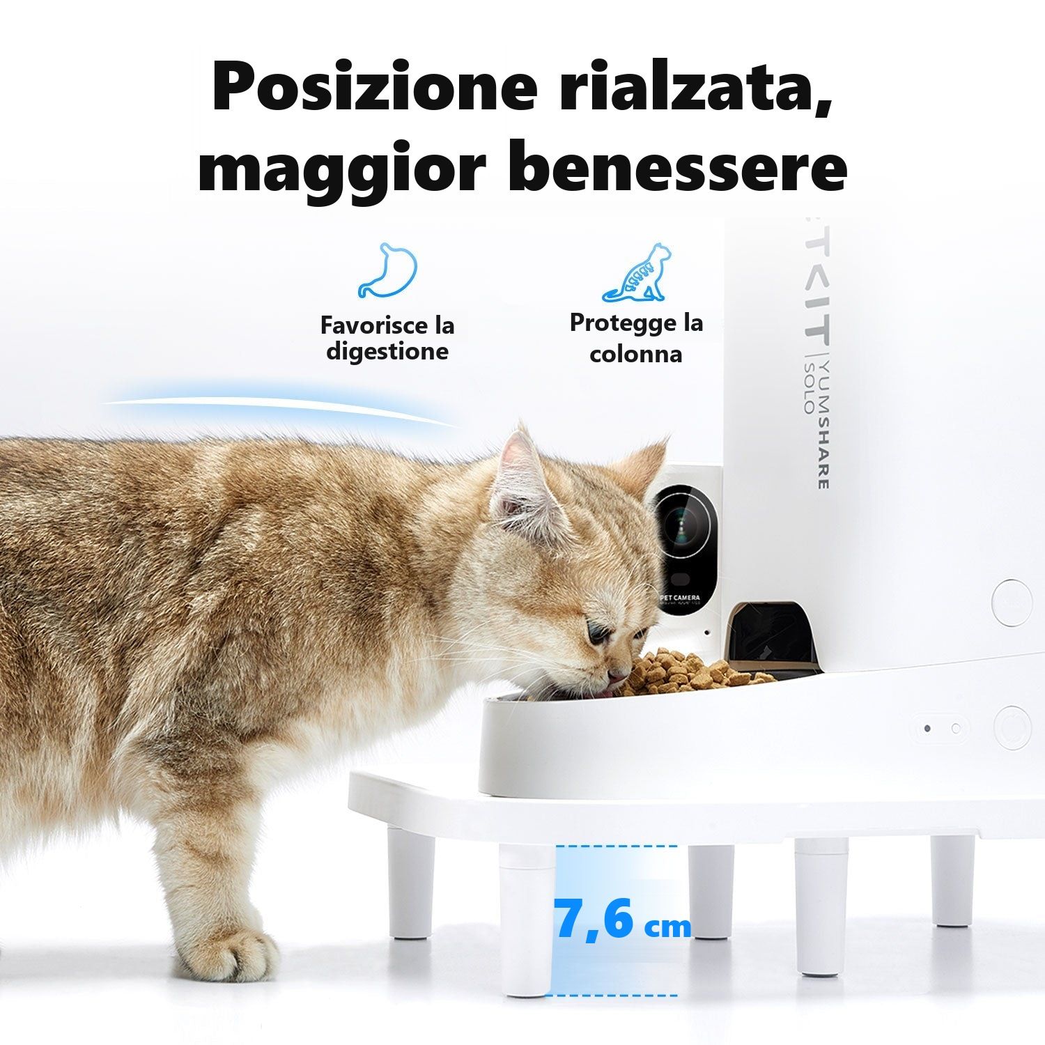 Supporto rialzato per distributore automatico PETKIT — immagine 5