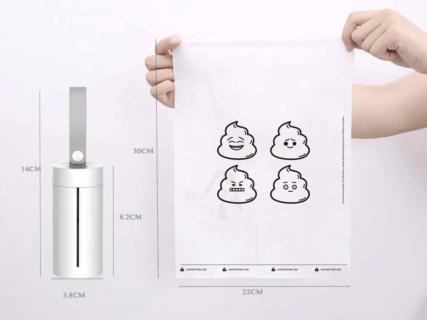 DOG WASTE BAG DISPENSER SET — immagine 5