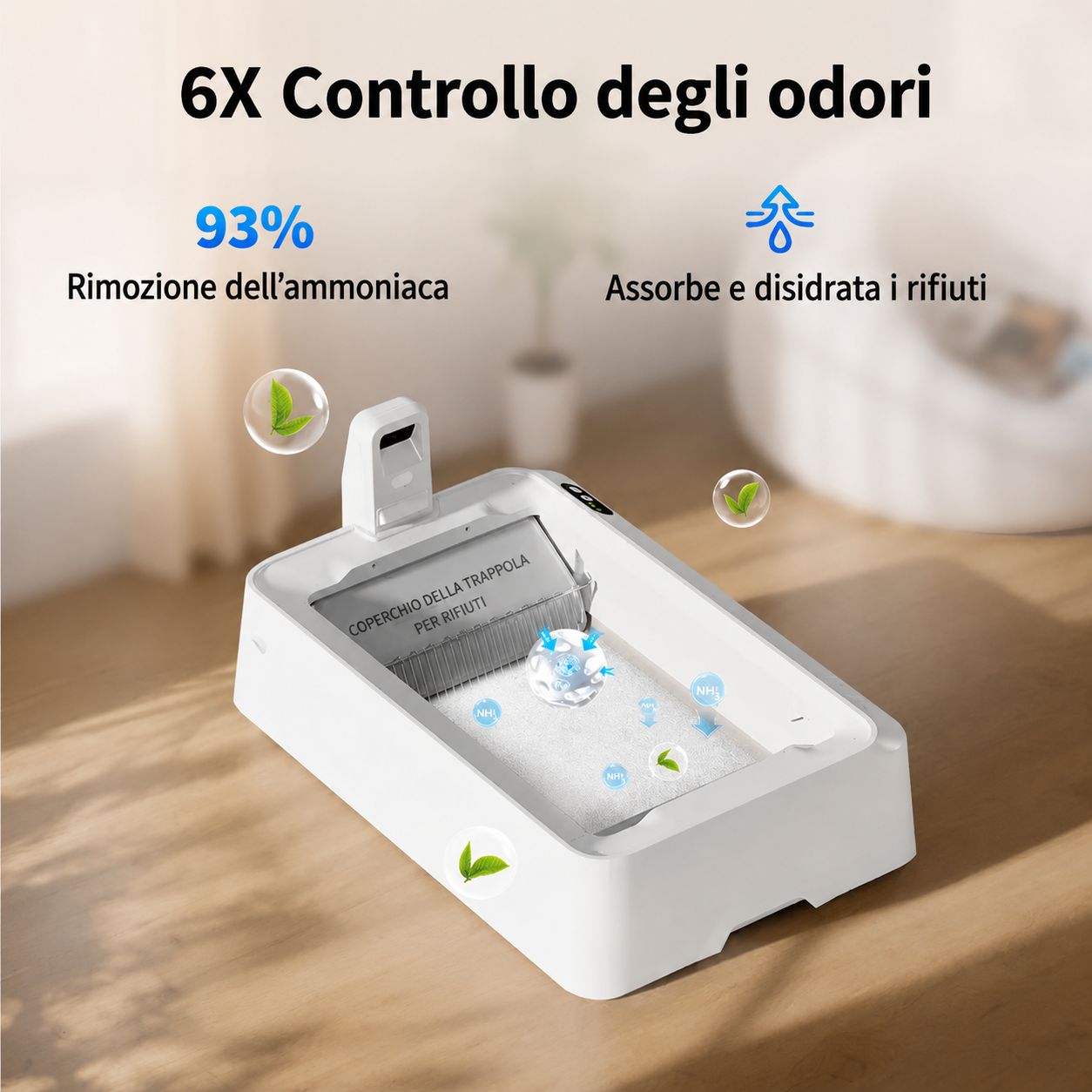 CRYSTAL LITTER Set 4 pz - monitoraggio PH — immagine 5