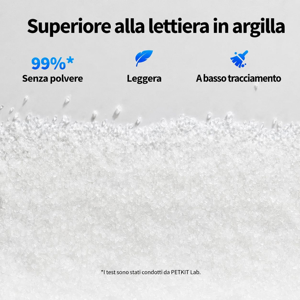 CRYSTAL LITTER Set 4 pz - monitoraggio PH — immagine 6