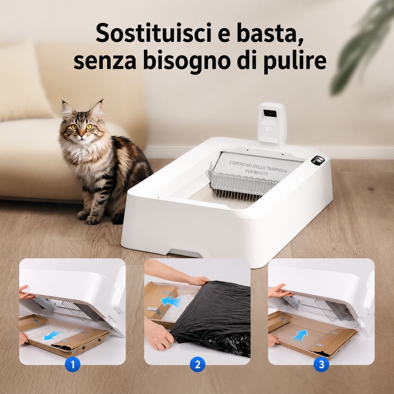 CRYSTAL LITTER Set 4 pz - monitoraggio PH — immagine 7
