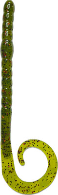 10” Curly Tail Worm Classic Colors