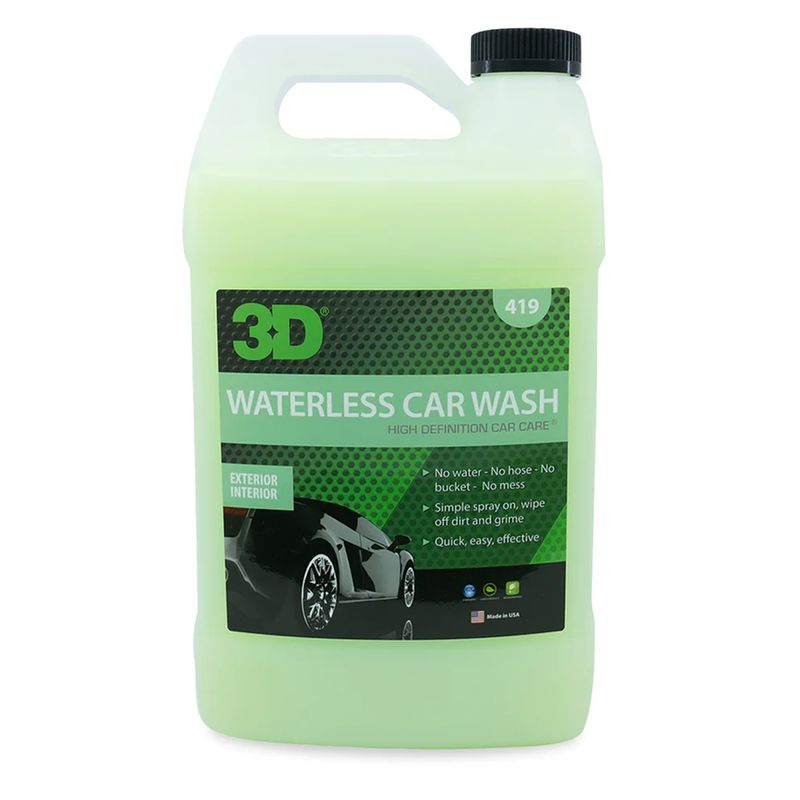 3D Waterless Car Wash 1 Gallon