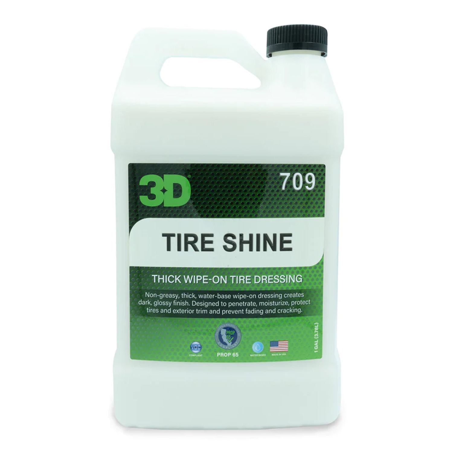 3D Tire Shine 1 Gallon
