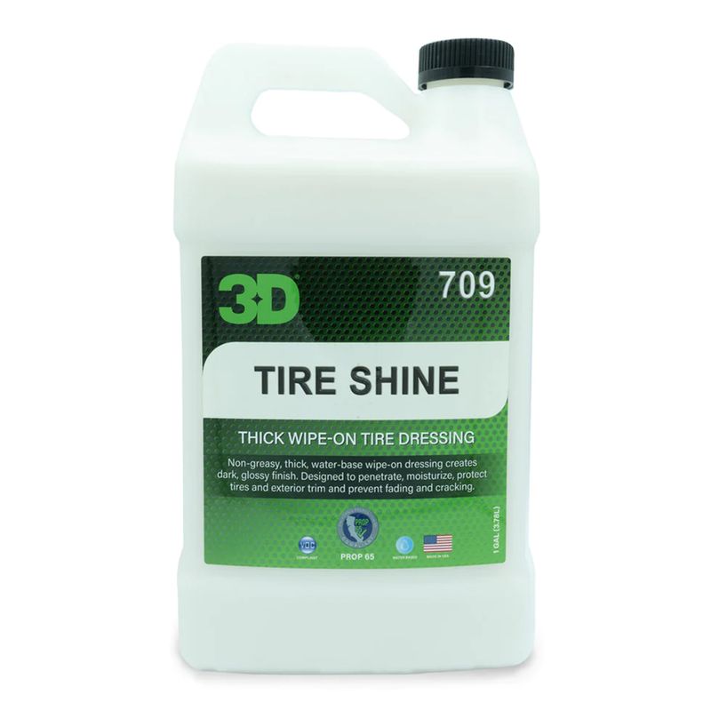3D Tire Shine 1 Gallon