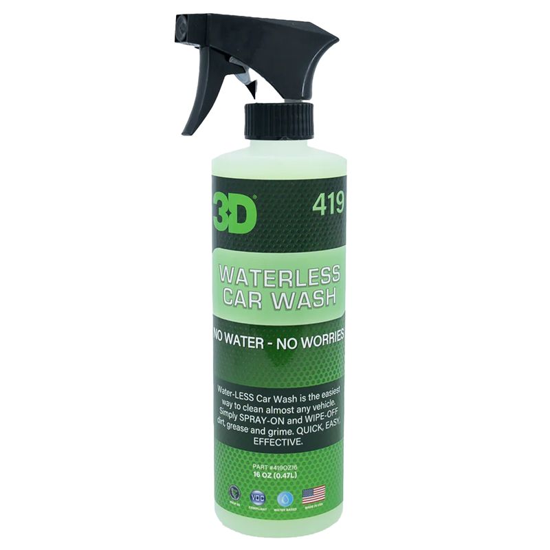 3D Waterless Car Wash 16oz