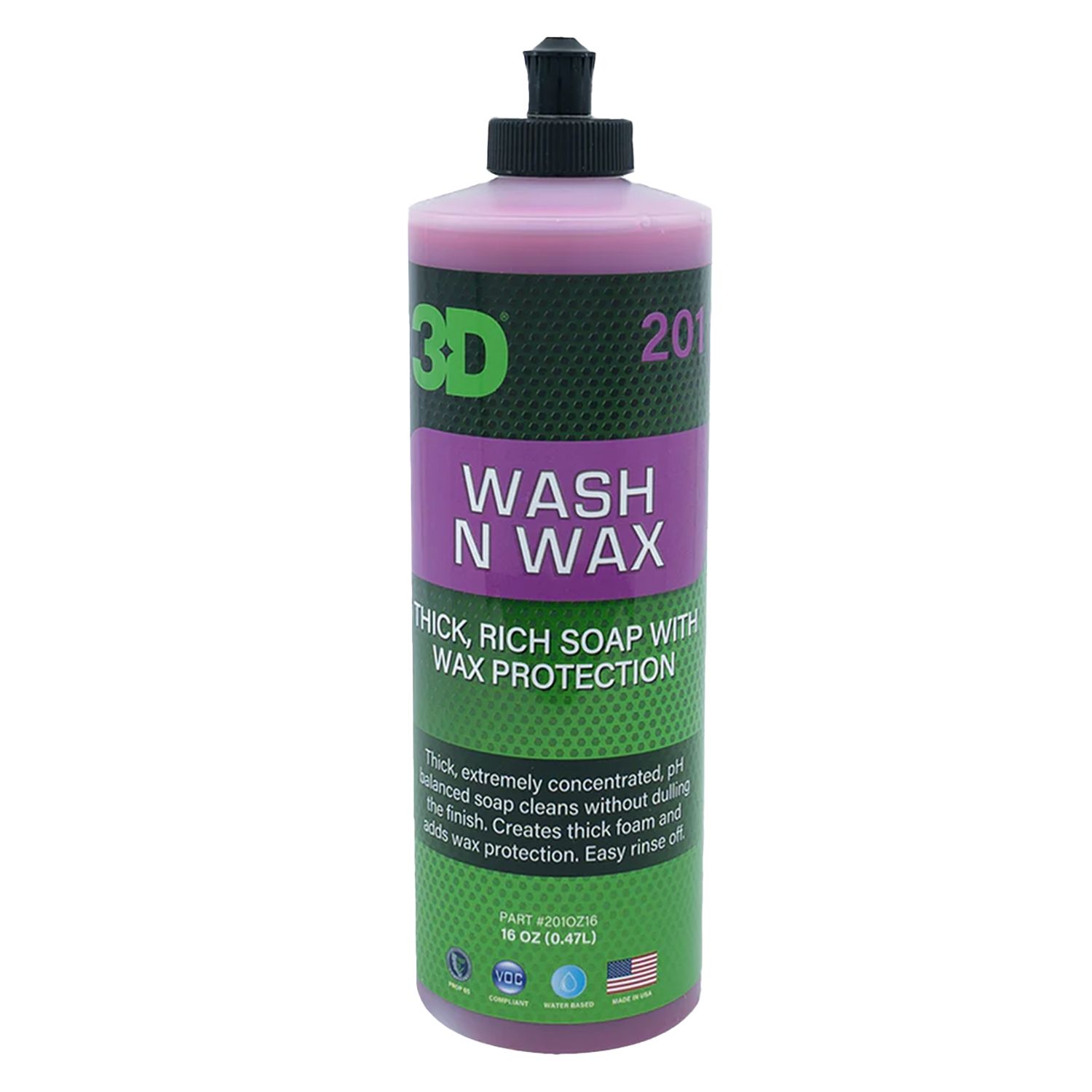 3D Wash N Wax 16oz