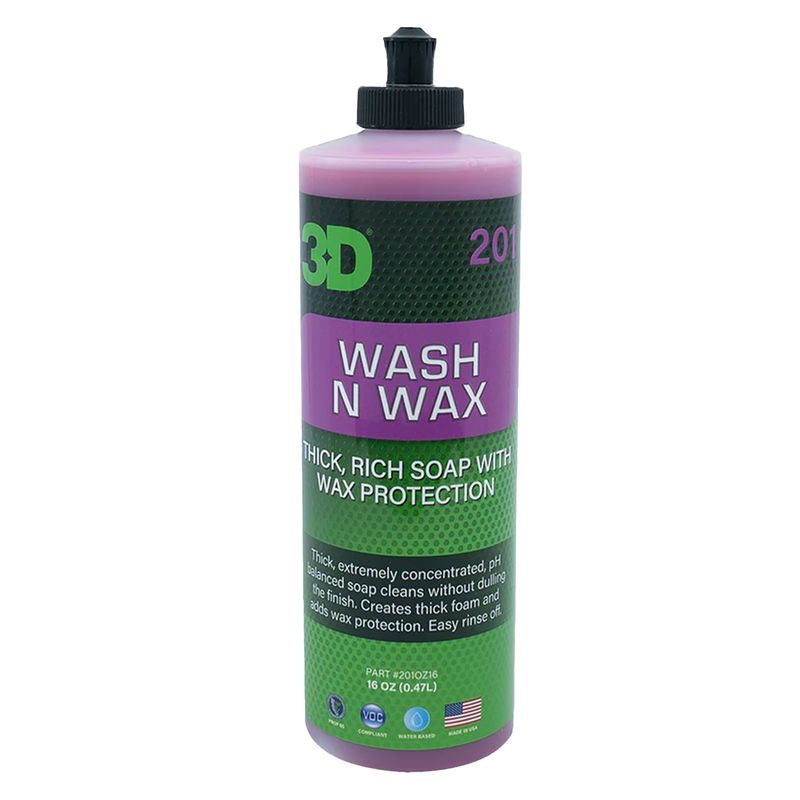 3D Wash N Wax 16oz