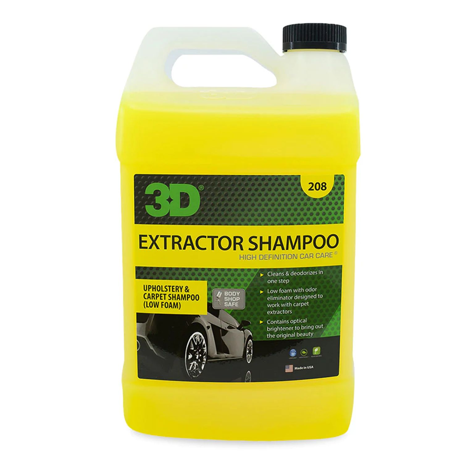 3D Carpet Extractor Shampoo 1 Gallon