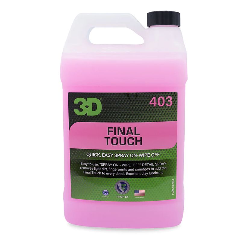 3D Final Touch Detail Spray 1 Gallon