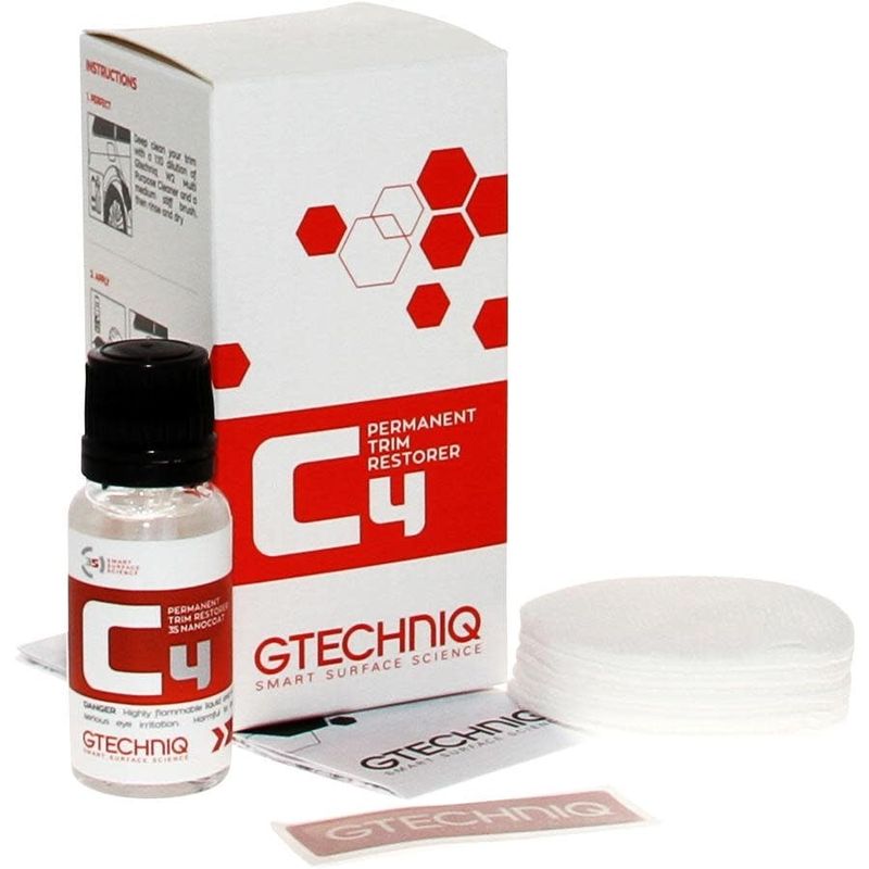 Gtechniq C4 Permanent Trim Restorer 15ml