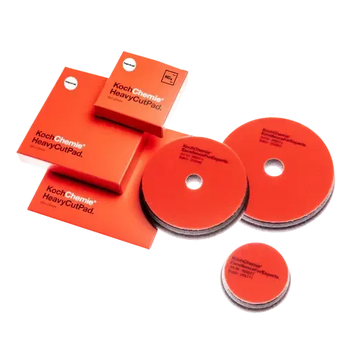Koch Chemie Heavy Cut Foam Pad 3" Red