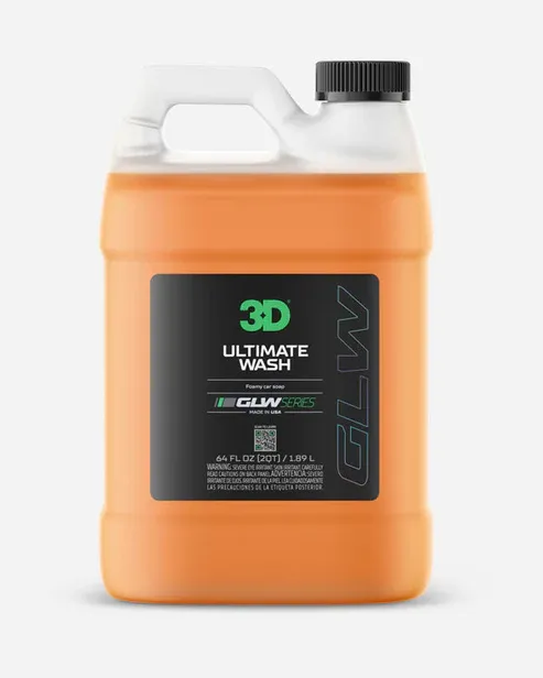 3D GLW Series Ultimate Wash 64oz