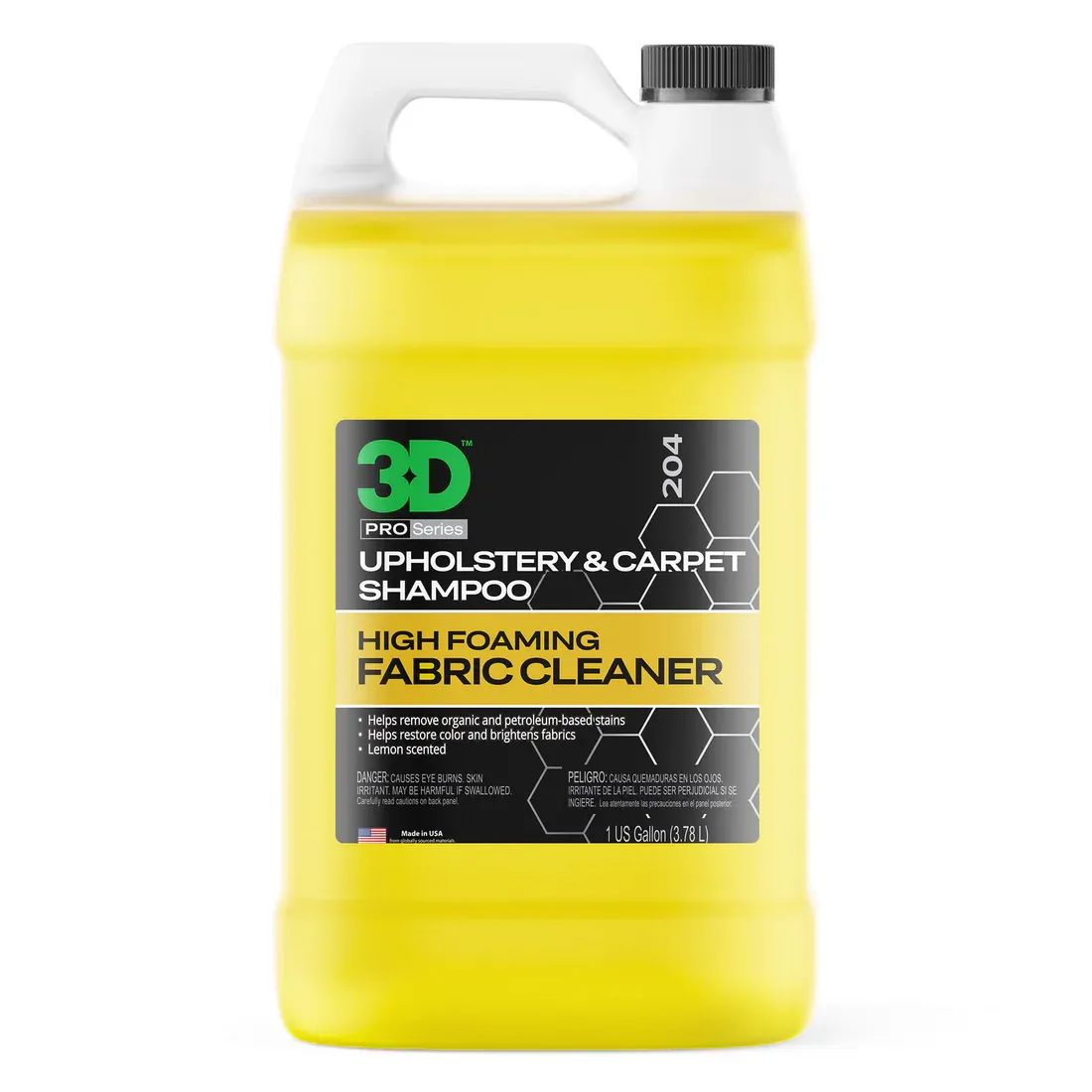3D Upholstery &amp; Carpet Shampoo Gallon
