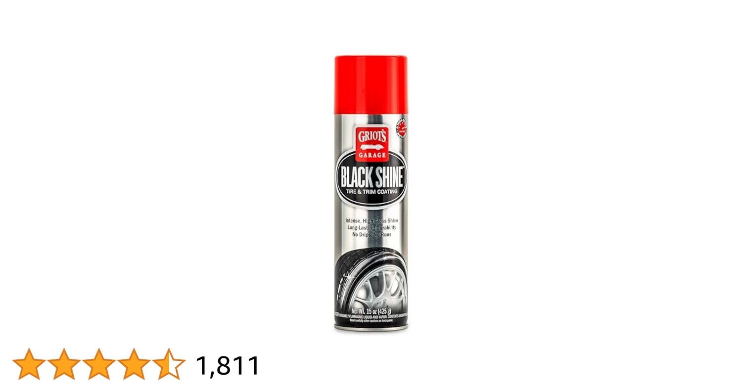 Griots Garage Black Shine Tire &amp; Trim Coating 21.5oz