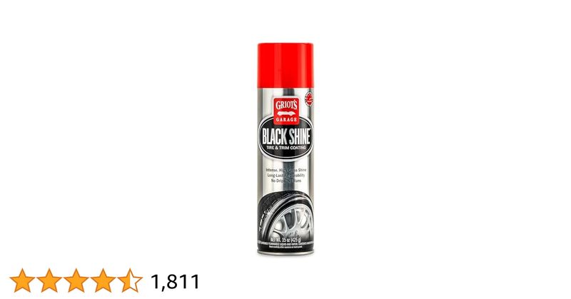 Griots Garage Black Shine Tire &amp; Trim Coating 21.5oz