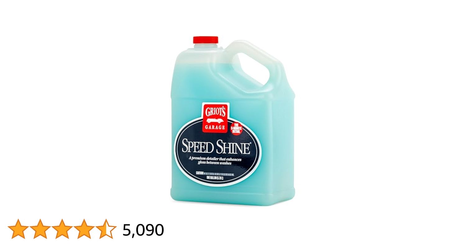 Griots Garage Speed Shine Gallon
