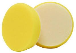 Buff and Shine Uro-Tec Foam Pad 3" Yellow Polishing (2 Pack)