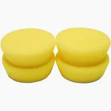 Buff and Shine Yellow Foam Grip Pad 2.125"