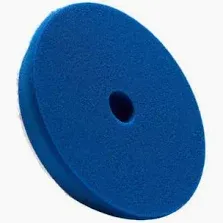 Buff and Shine Uro-Tec Cutting to Polishing Foam Pads 6" Blue Heavy Cut