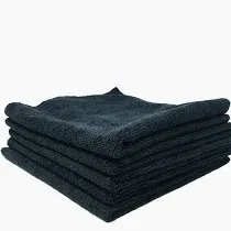 The Rag Company Edgeless 245gsm Black 25 Pack