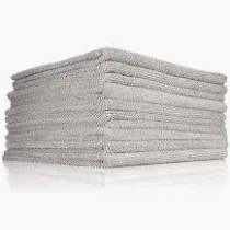 The Rag Company Edgeless 300gsm Ice Gray 10 Pack
