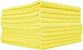 The Rag Company Edgeless 245gsm Yellow 25 Pack