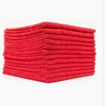 The Rag Company Edgeless 245gsm Red 25 Pack