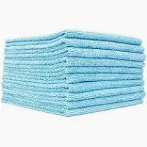 The Rag Company Edgeless 300gsm Light Blue 10 Pack