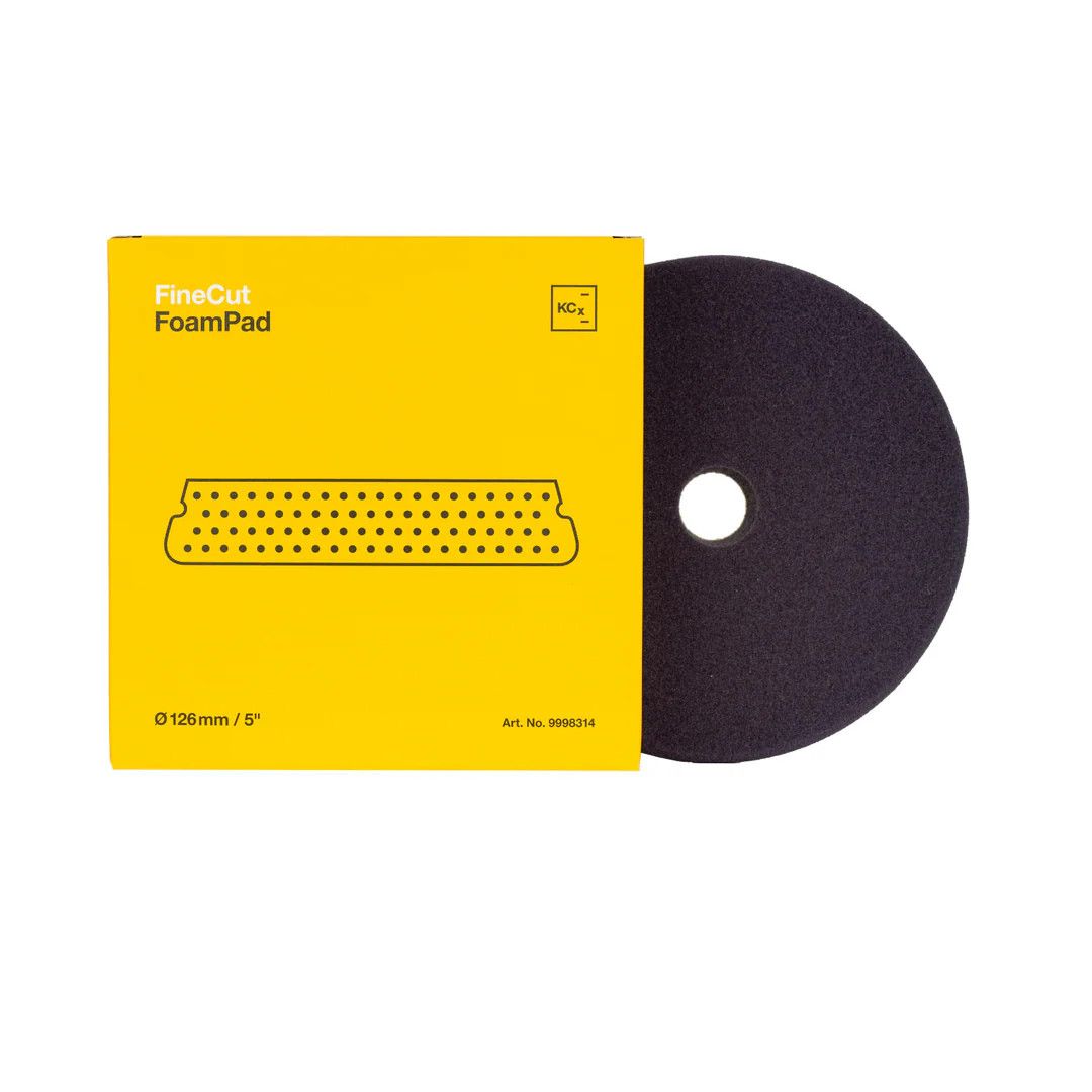 Koch Chemie Fine Cut Foam Pad 5" Yellow V2