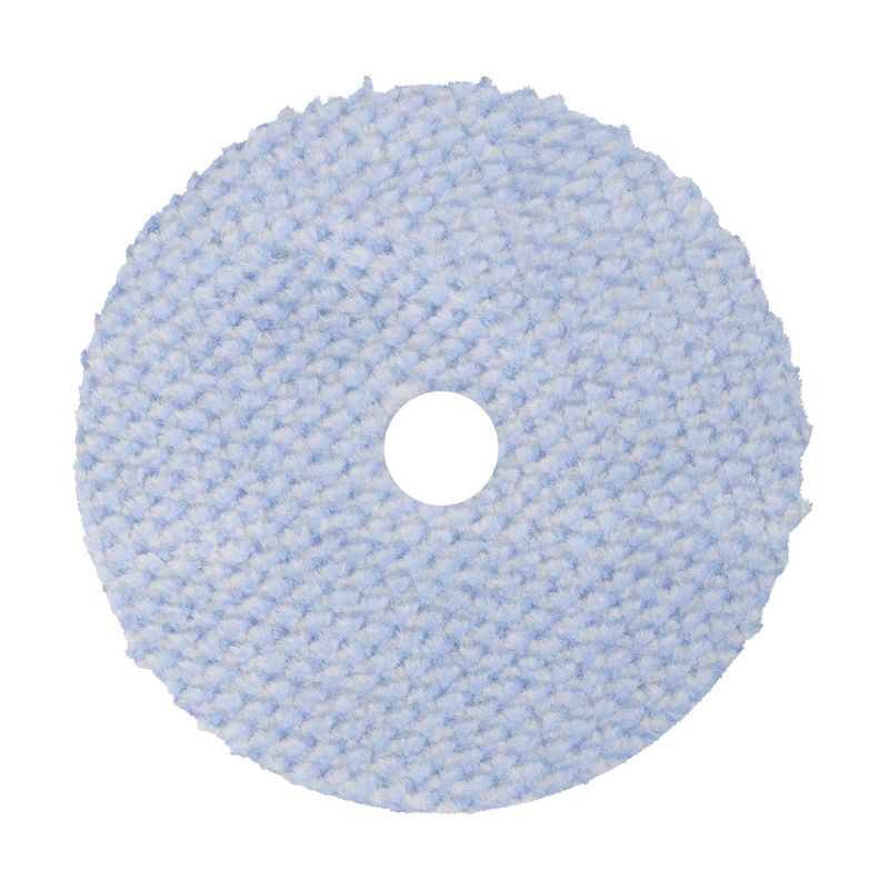 Buff and Shine Blue/White 100% Knitted Wool 6" Blue Foam Interface, Cutting
