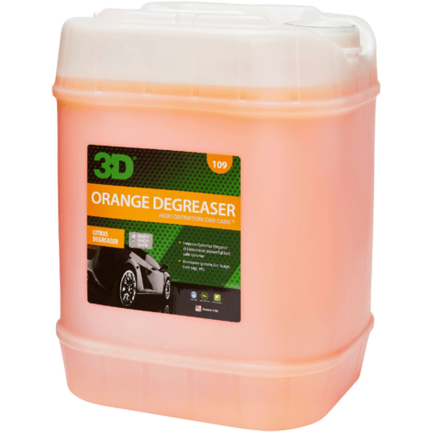 3D Orange Degreaser 5 Gallon
