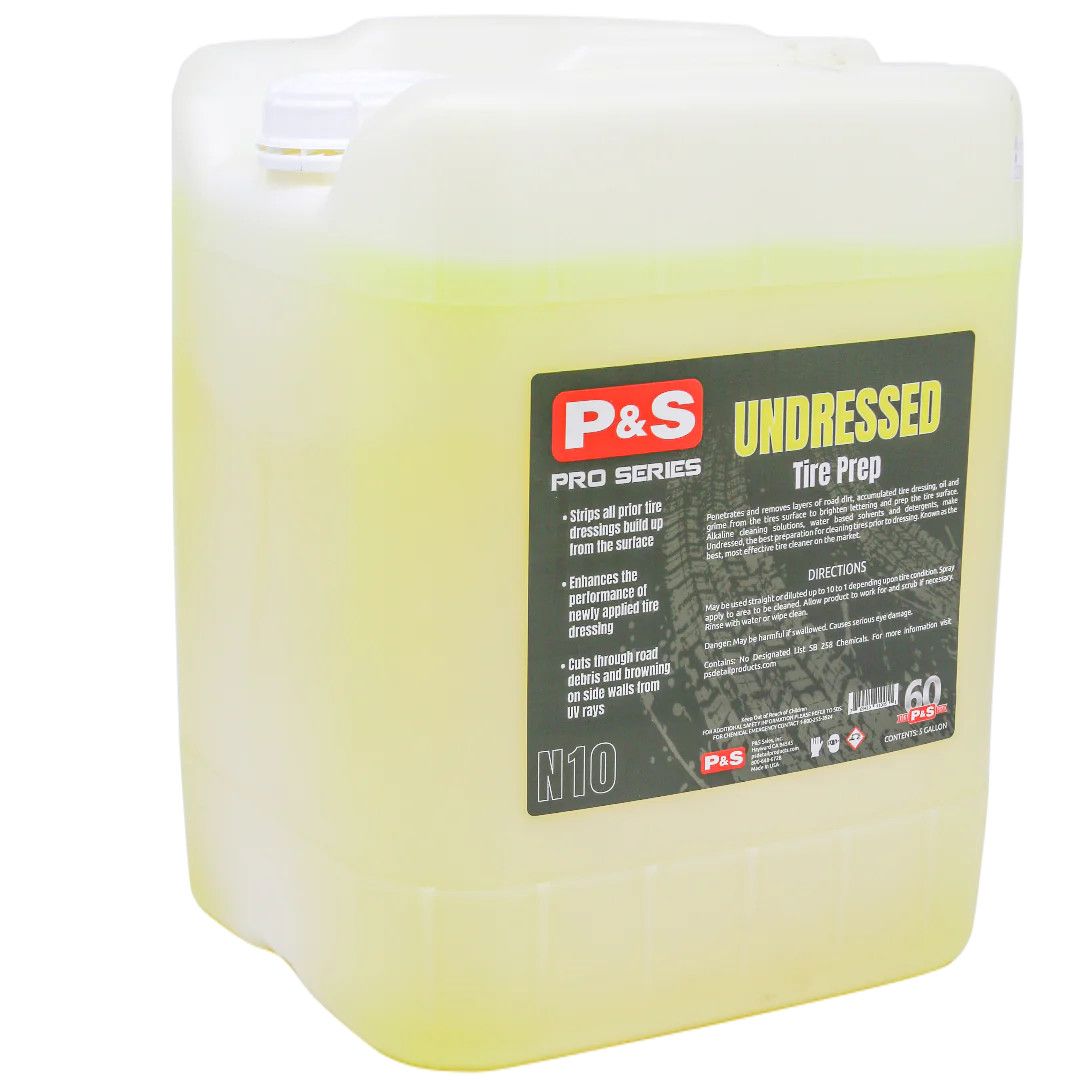 P&amp;S Undressed Tire Prep 5 Gallon