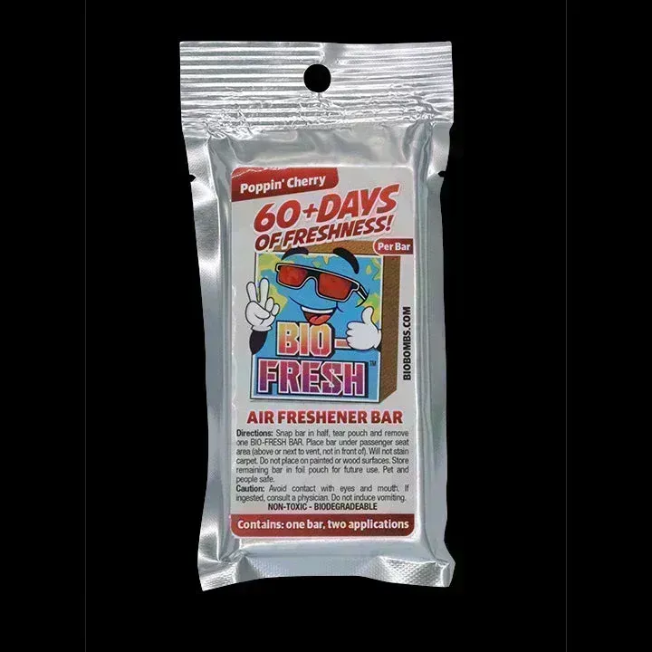 Bio-Bombs Air Freshener Bar (Poppin' Cherry)