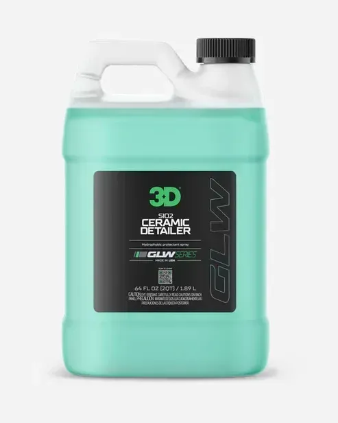3D GLW Series Si02 Ceramic Quick Detailer 64oz