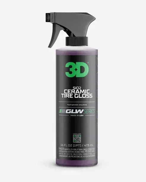 3D GLW Series Si02 Ceramic Tire Gloss 16oz
