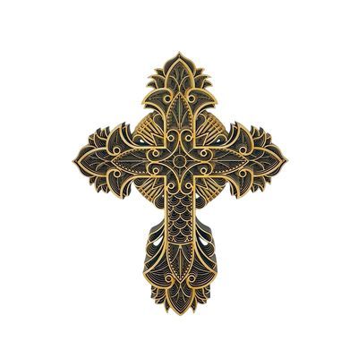 Layered Cross Design #3, Size: 10&quot;