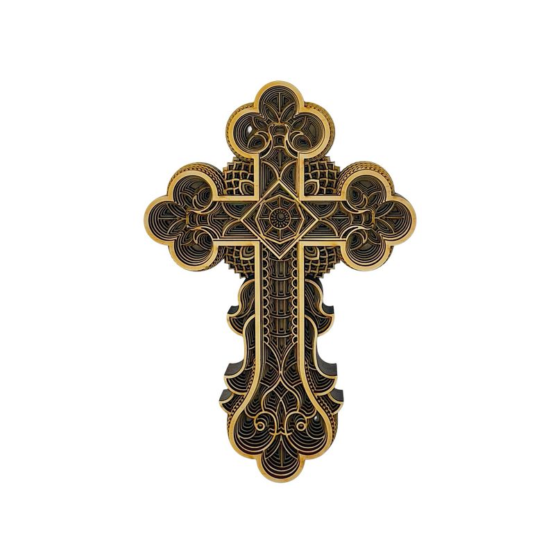 Layered Cross Design #2