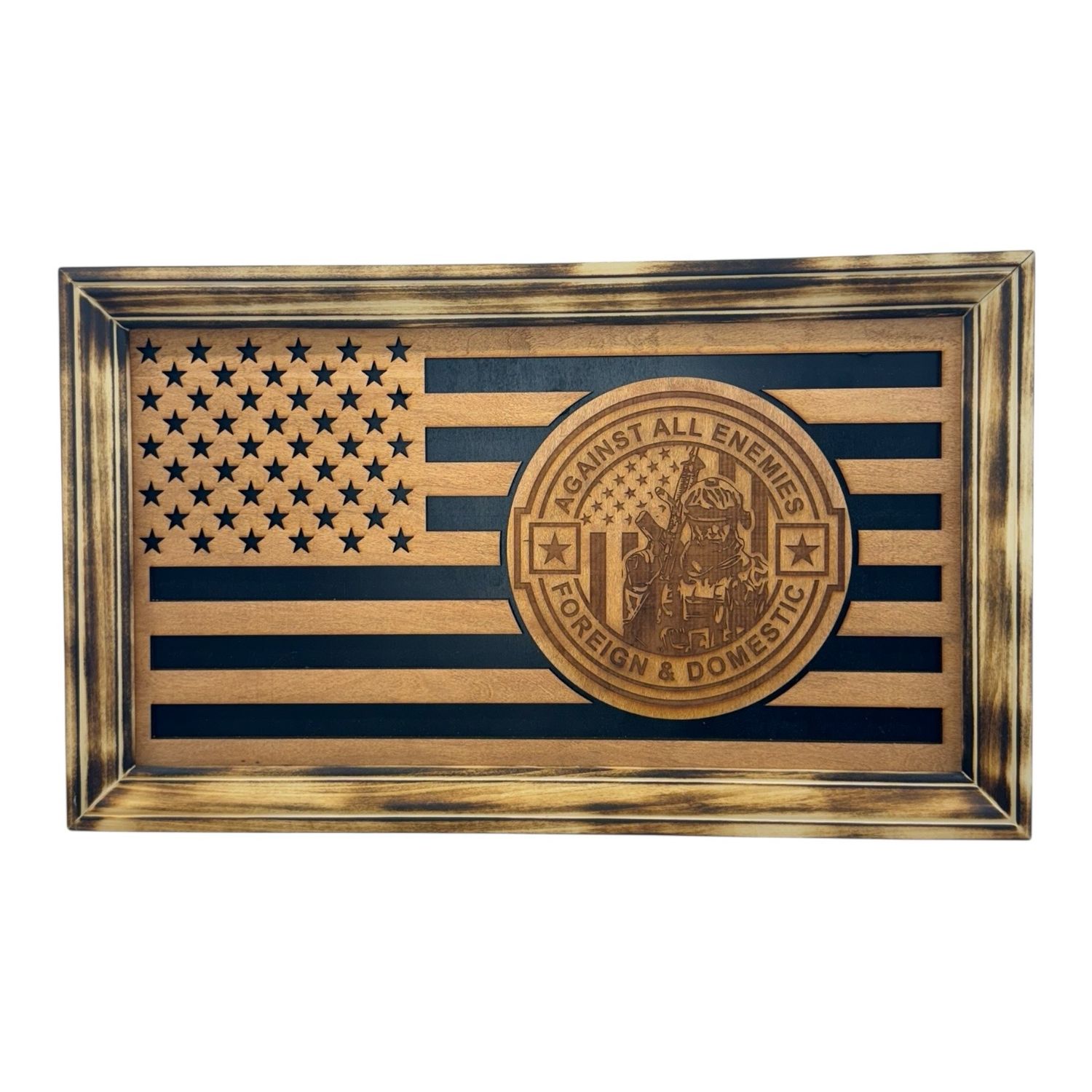 Layered Flag Against All Enemies