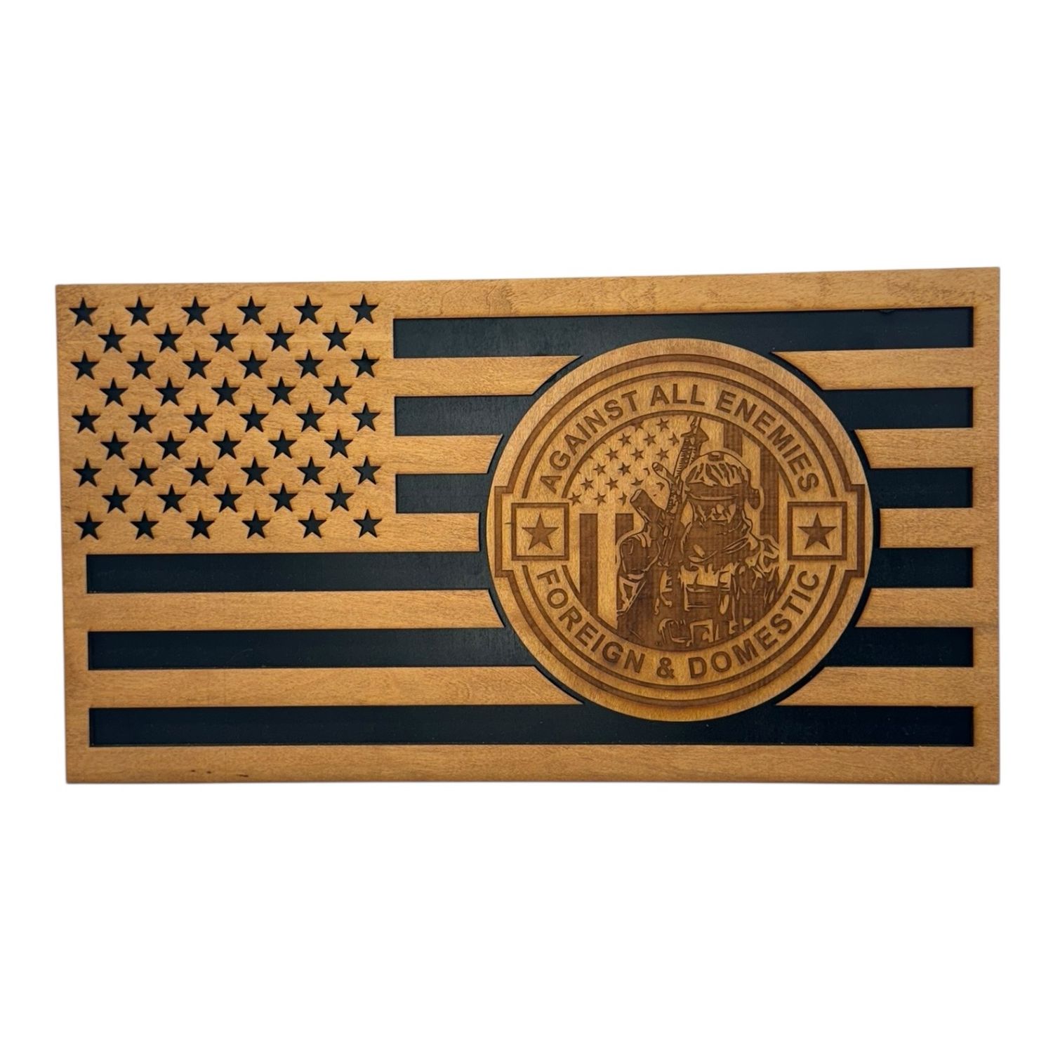Layered Flag Against All Enemies
