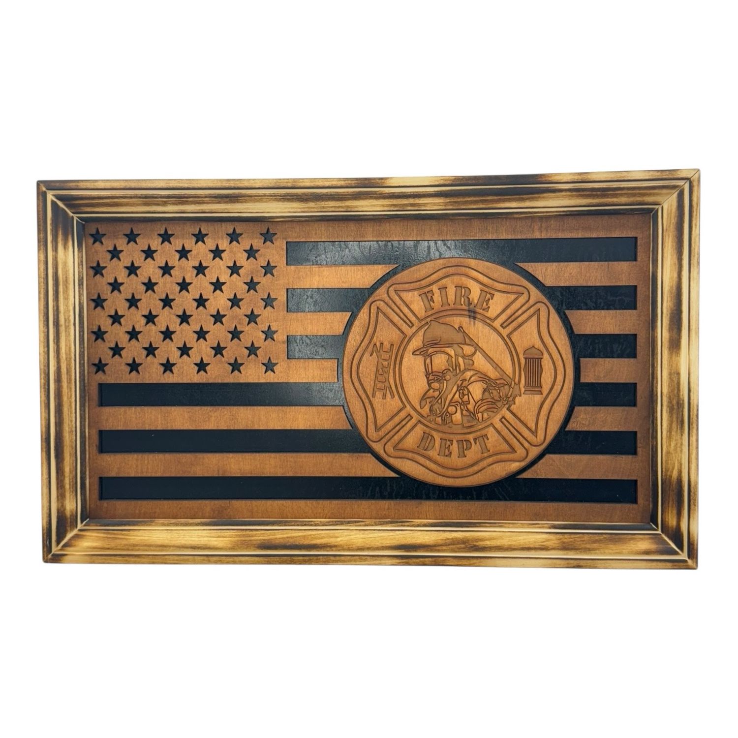 Layered Flag Fire Dept.