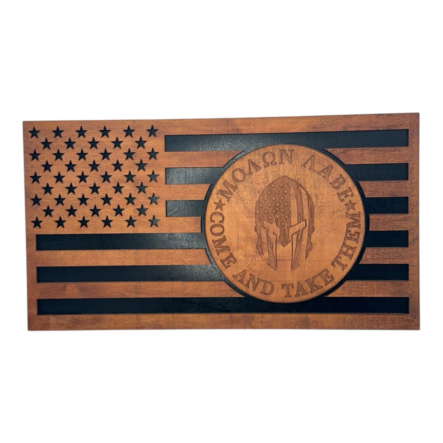 Layered Flag Molon Labe