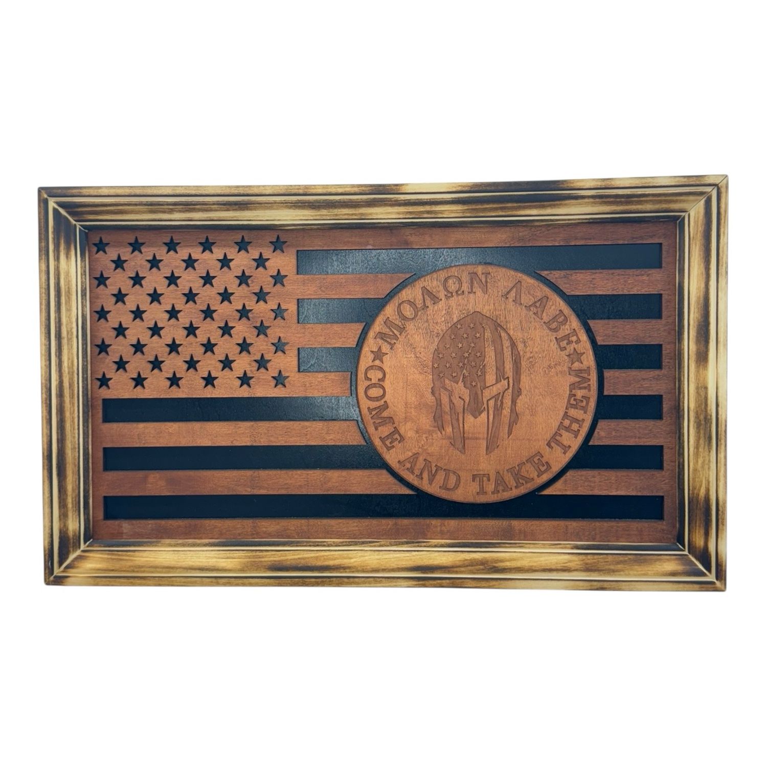 Layered Flag Molon Labe