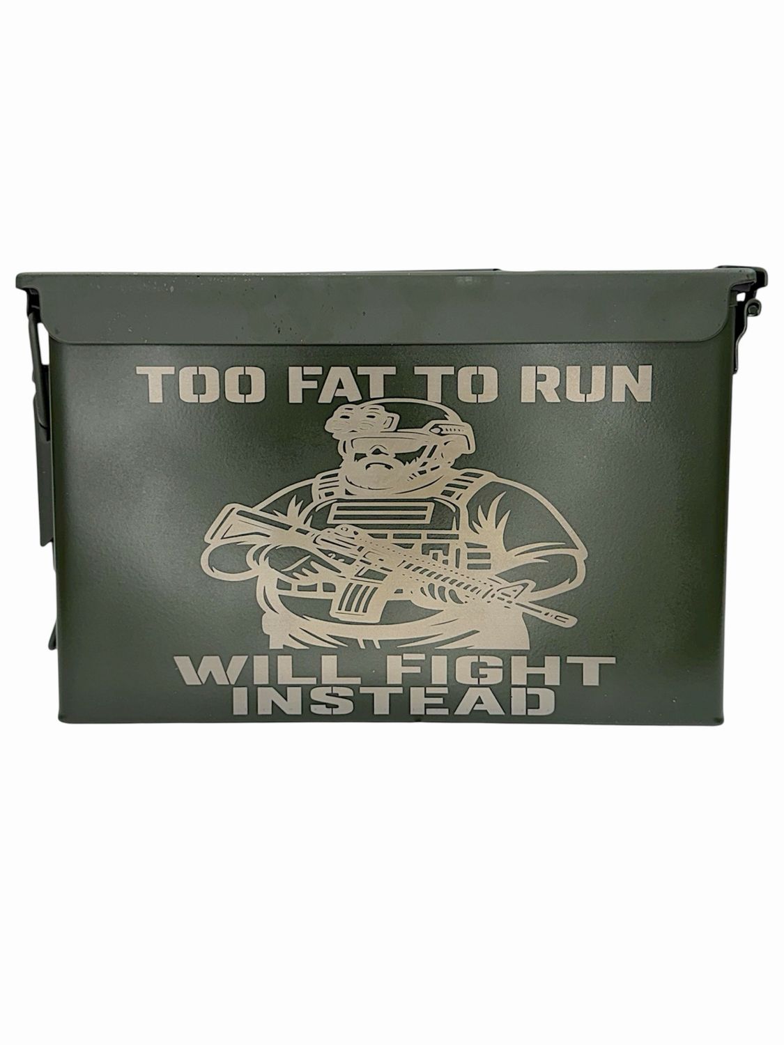 50 Cal Ammo Can To Fat To Run