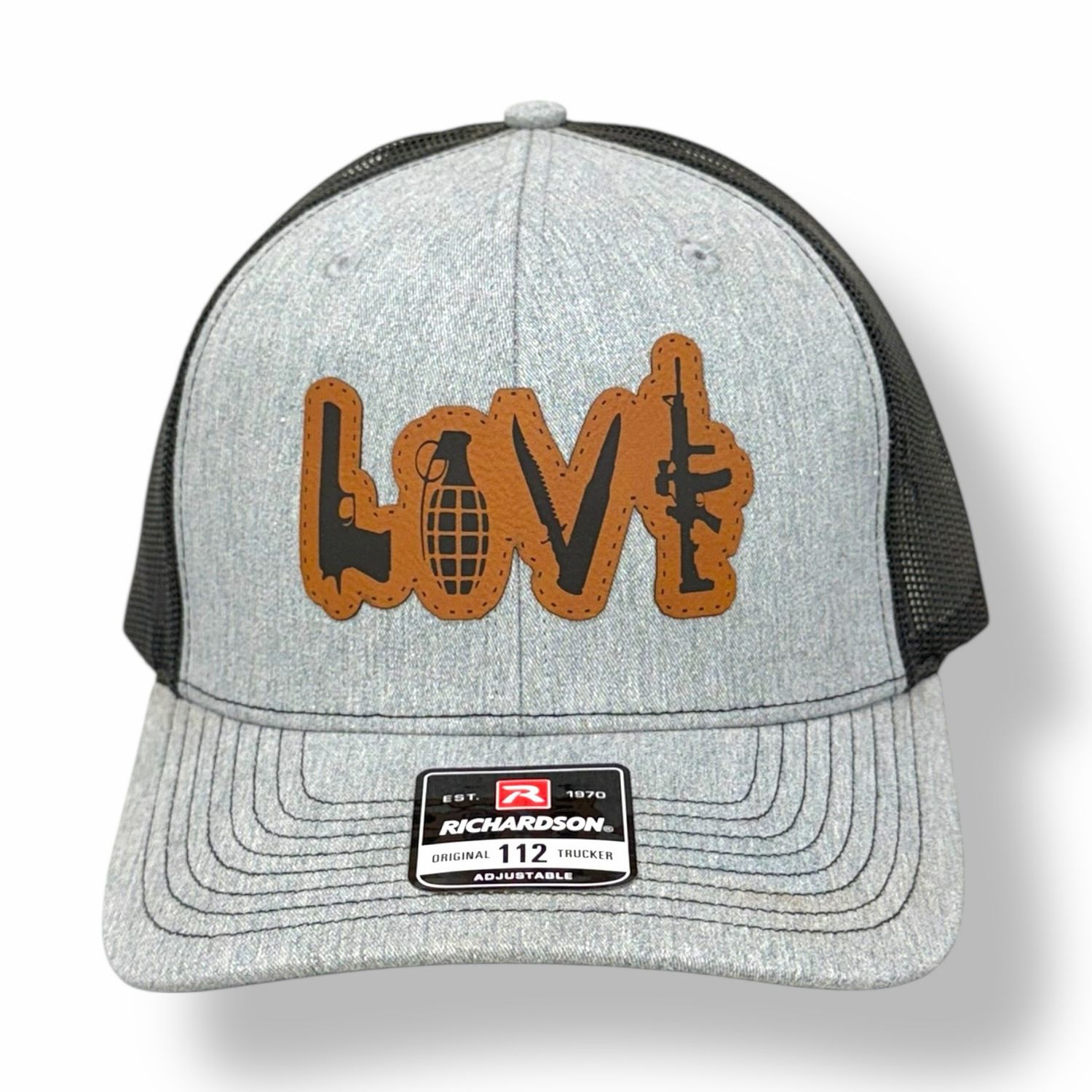 LOVE Leather Patch Hat