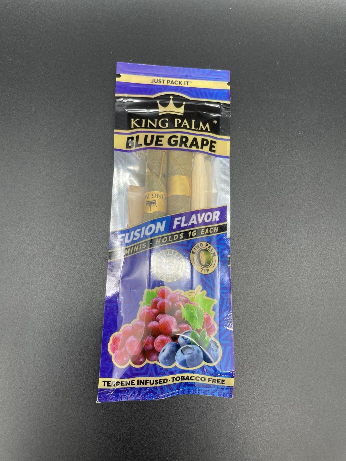 King Palm Real Leaf 2 Mini Holds 1g Each -