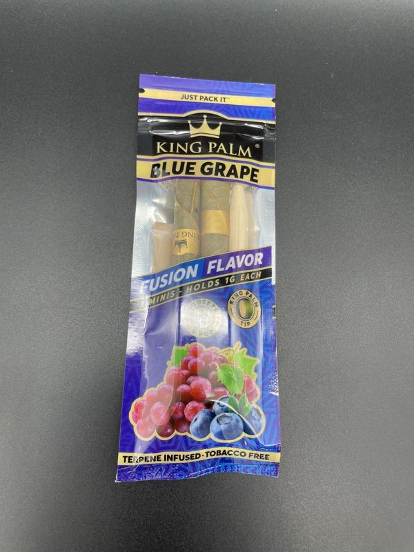 King Palm Real Leaf 2 Mini Holds 1g Each -