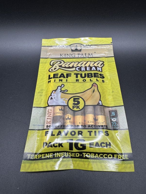 King Palm Real Leaf Rolls Minis Holds 1 Gram 5pack