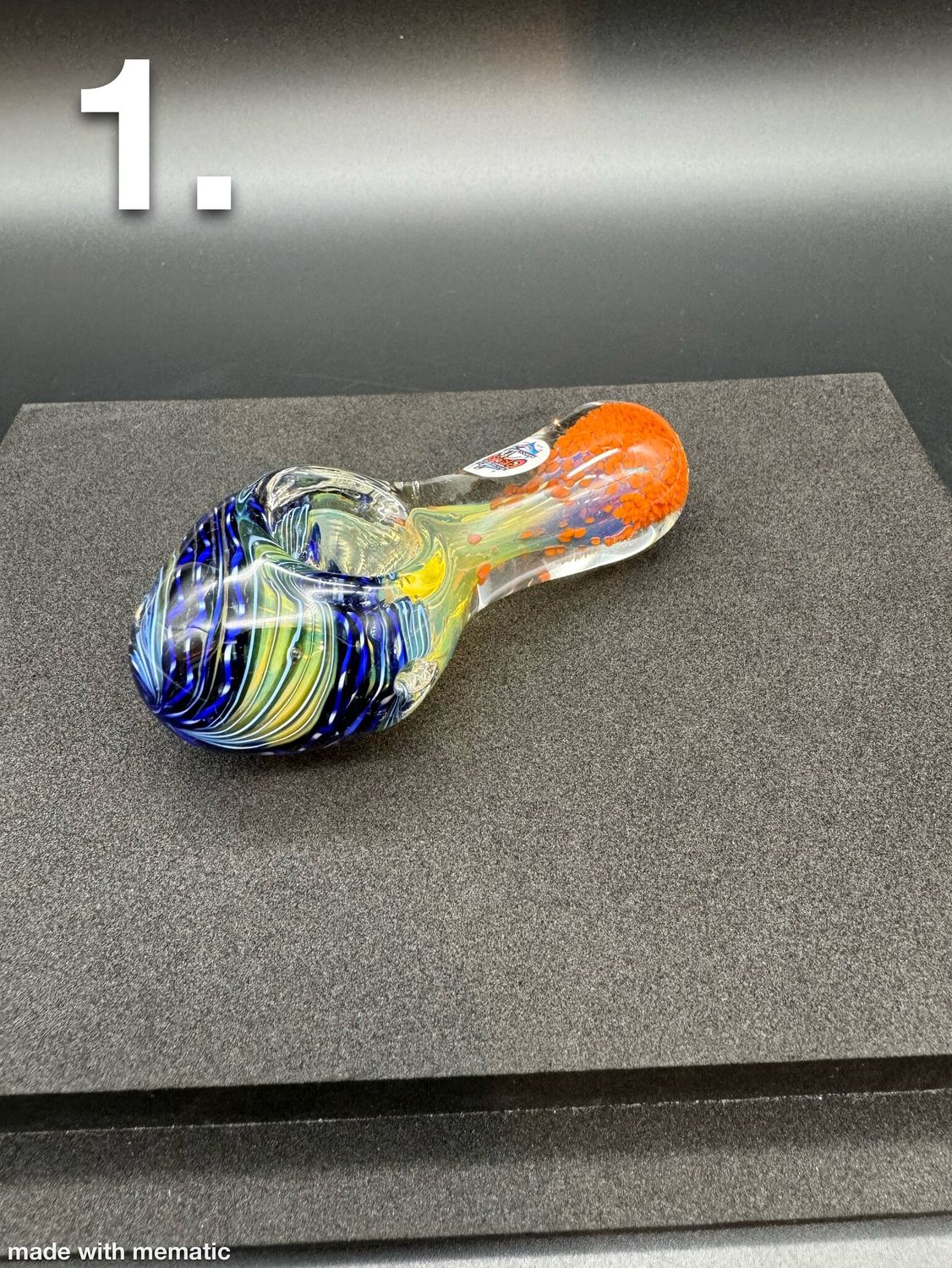 Crush Glass Handpipe / Bowls Tier 1